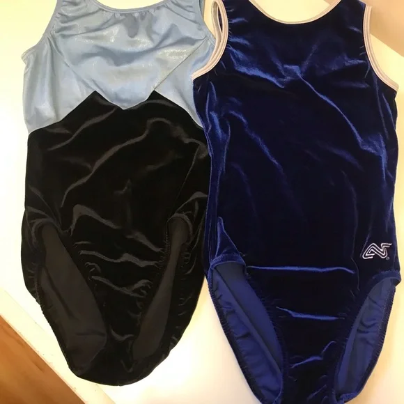 Pair of Gymnastics Leotards - Size Adult Medium - Picture 3 of 7